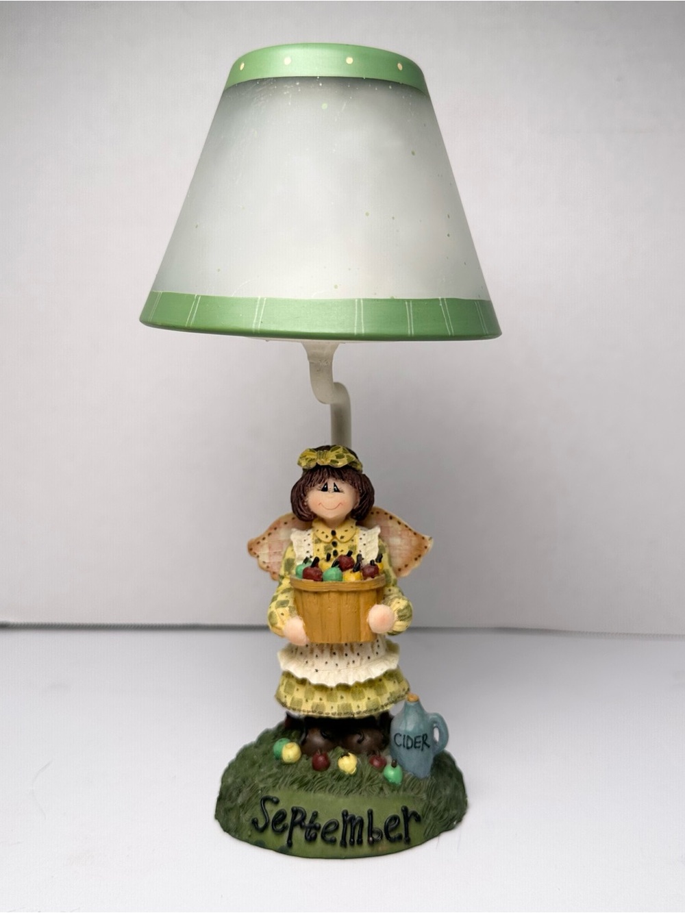 Yankee Candle by Crazy Mountain September Birthday Angel Tealight Candle Holder